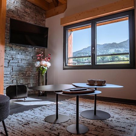 Suite avec Jacuzzi et Sauna   l’Edelweiss  Viuz-en-Sallaz Exterior foto