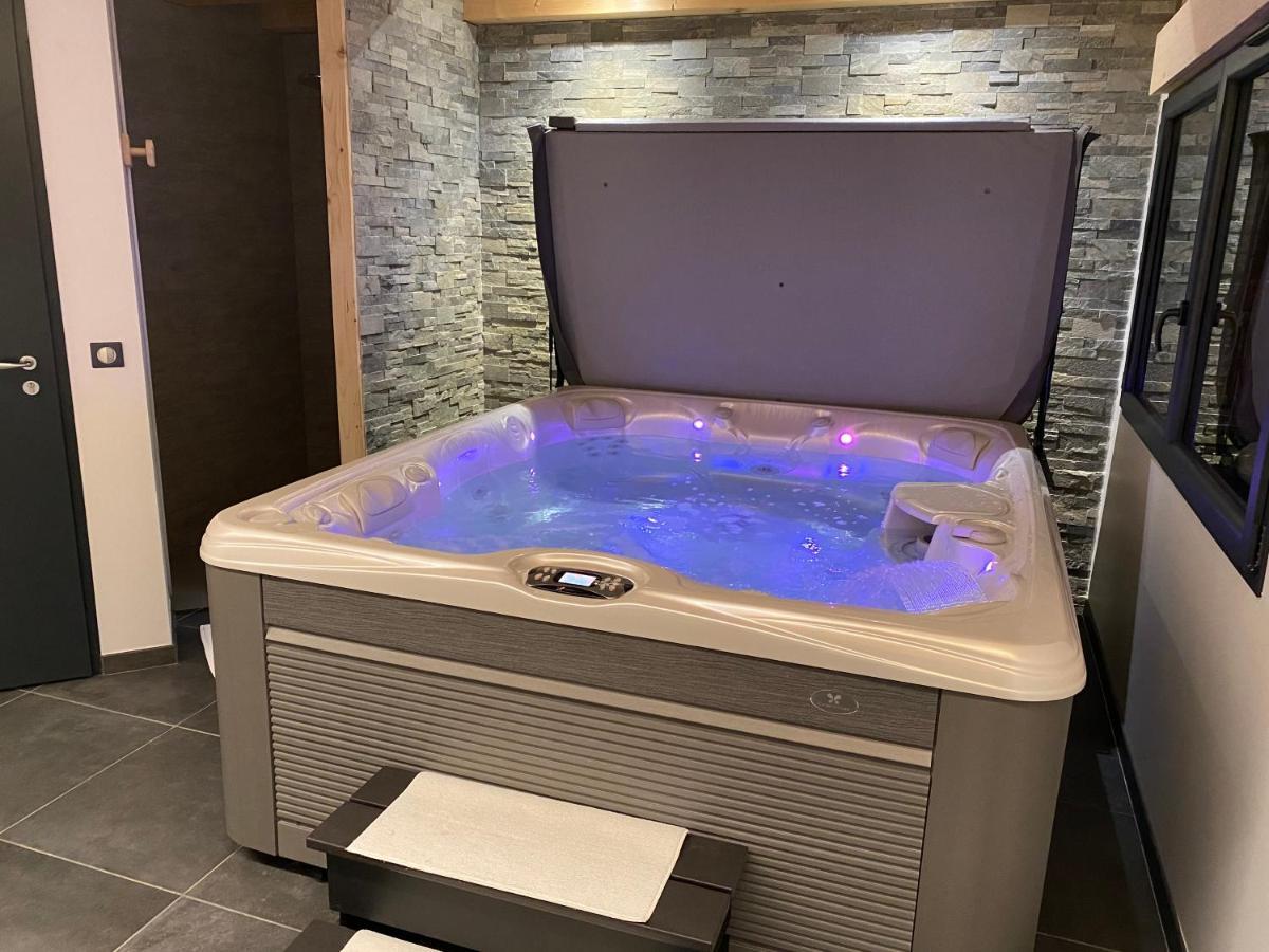 Suite avec Jacuzzi et Sauna   l’Edelweiss  Viuz-en-Sallaz Exterior foto
