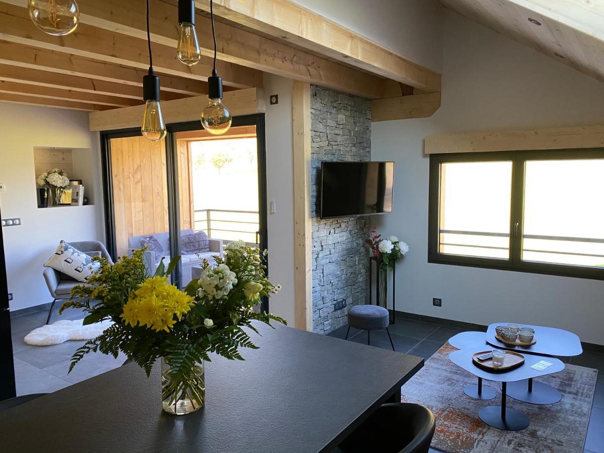 Suite avec Jacuzzi et Sauna   l’Edelweiss  Viuz-en-Sallaz Exterior foto