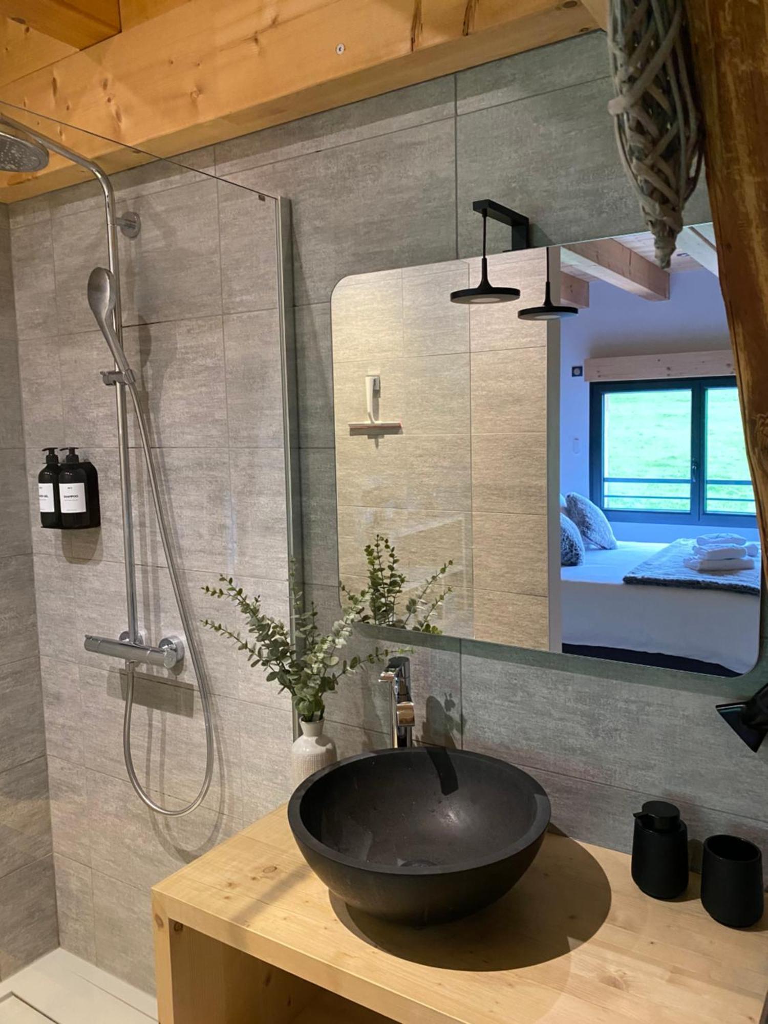 Suite avec Jacuzzi et Sauna   l’Edelweiss  Viuz-en-Sallaz Exterior foto
