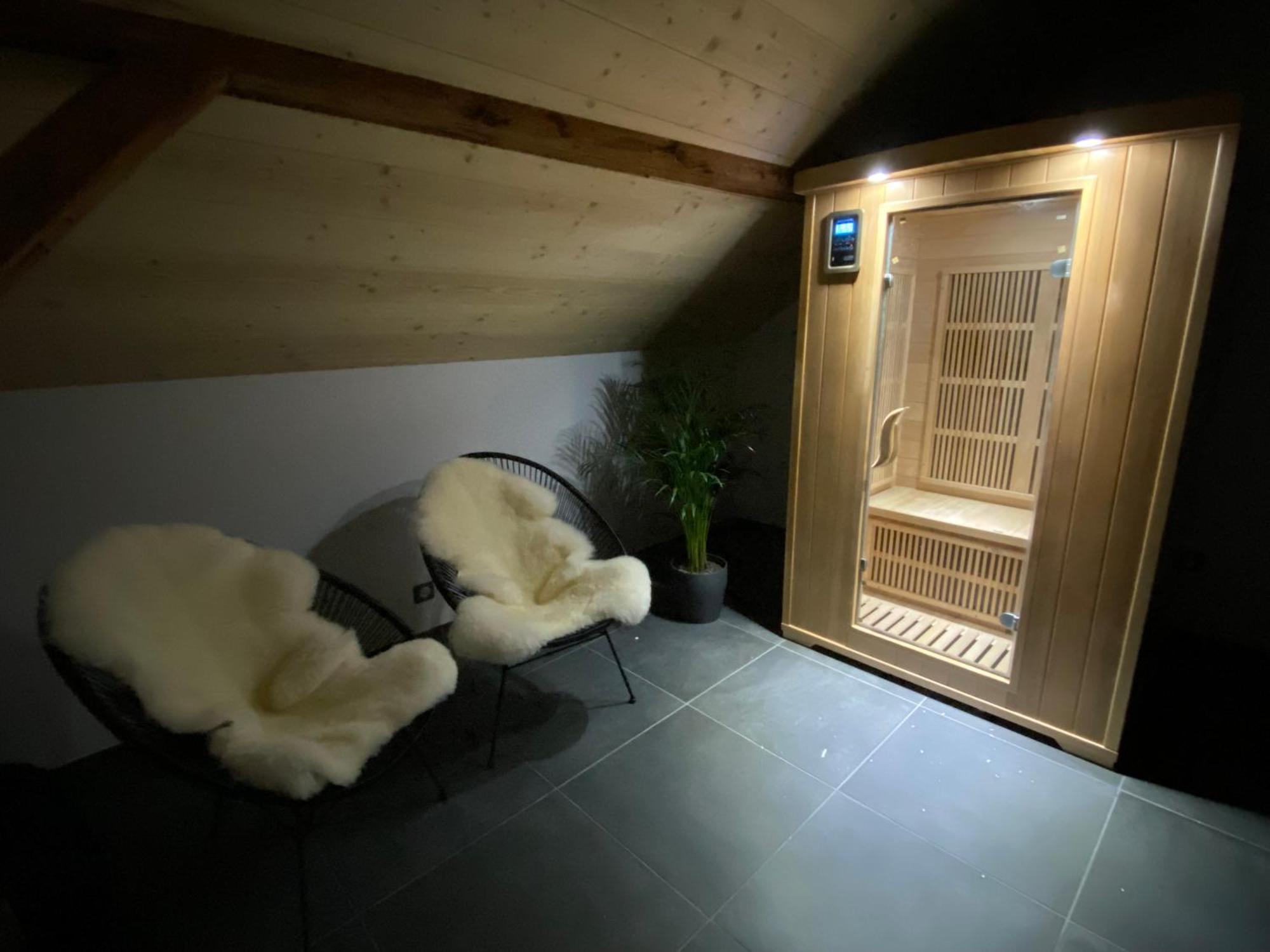 Suite avec Jacuzzi et Sauna   l’Edelweiss  Viuz-en-Sallaz Exterior foto