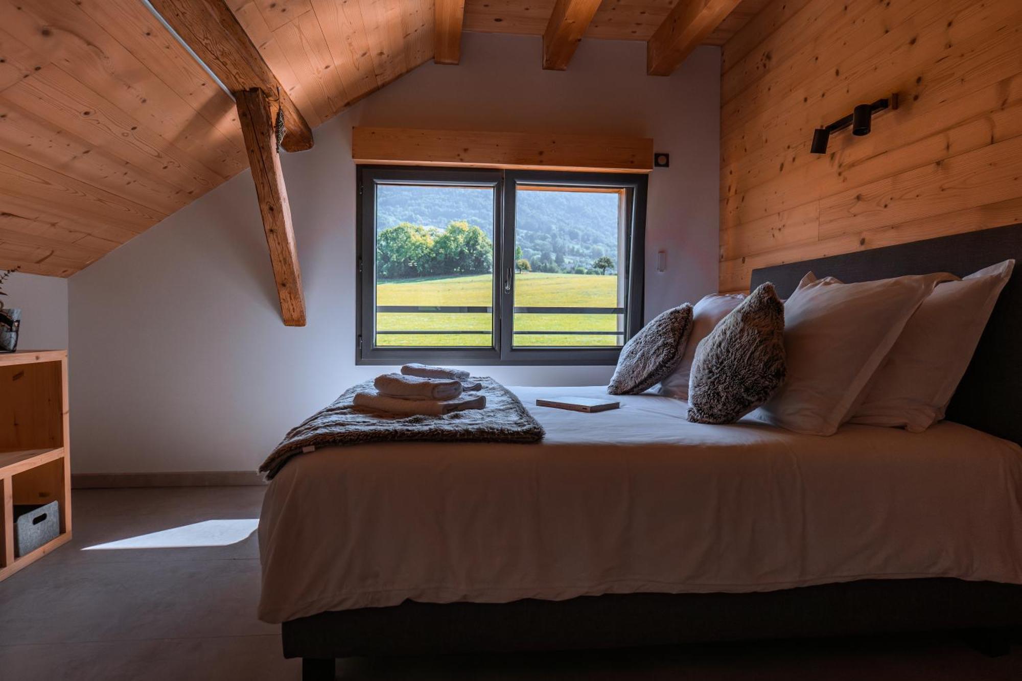 Suite avec Jacuzzi et Sauna   l’Edelweiss  Viuz-en-Sallaz Exterior foto