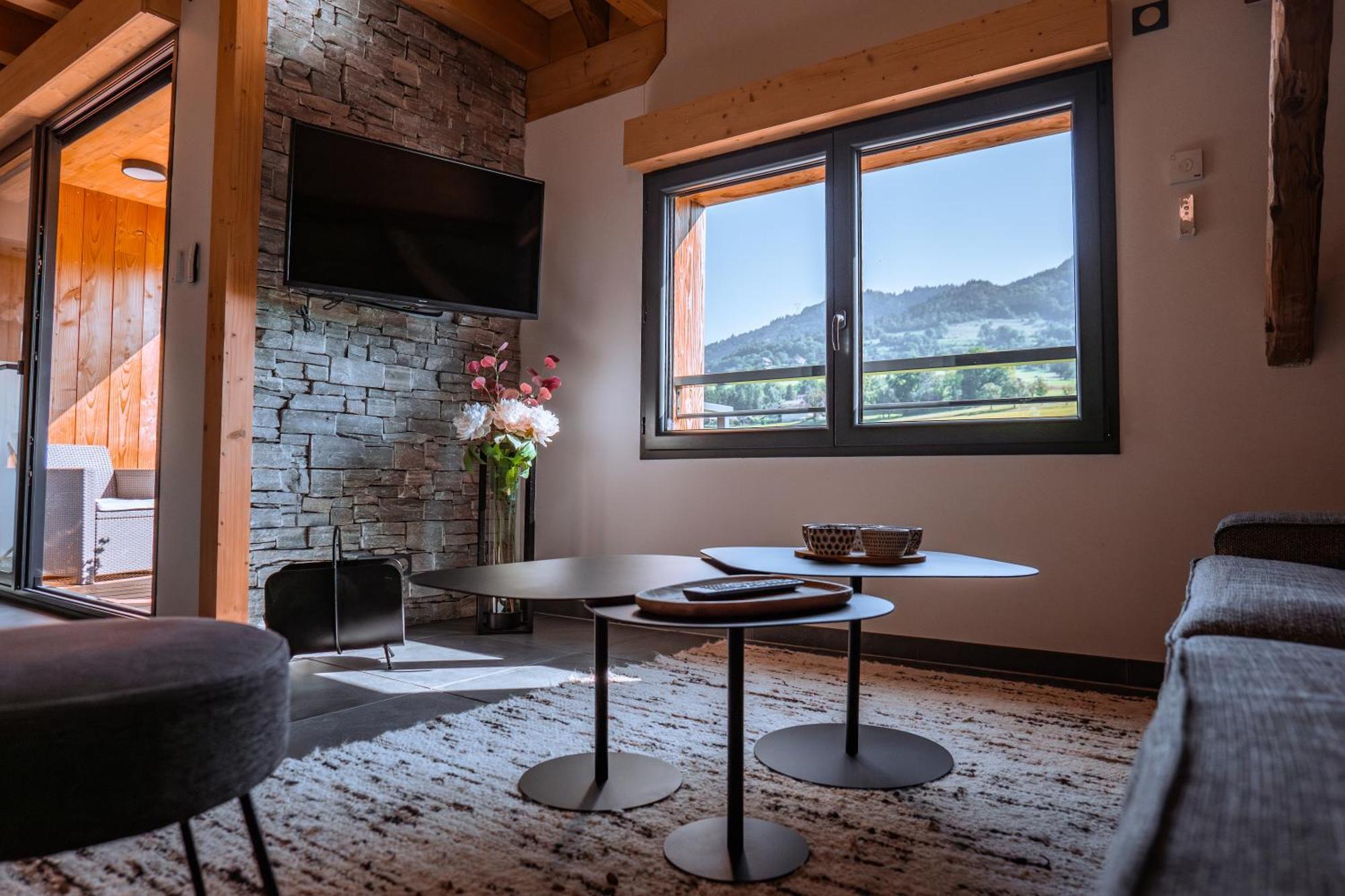 Suite avec Jacuzzi et Sauna   l’Edelweiss  Viuz-en-Sallaz Exterior foto